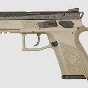 FORCZP07FDE #1. CZ 75 P-07 9mmP FDE Tritium Pistol