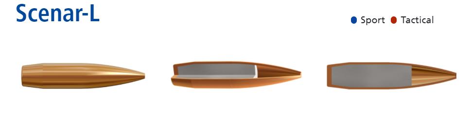 RAP4PL6021 #1. P 6.5mm 120Gr Lapua Scenar-L 100's