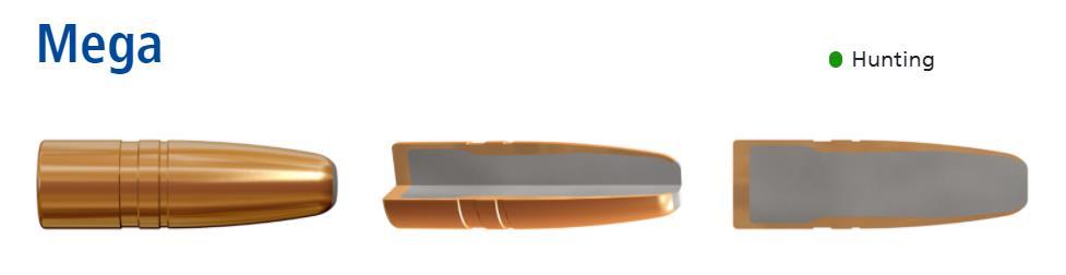 RAP4PL7213 #1. P 30 Cal (.308) 185Gr Lapua Mega SP 100's