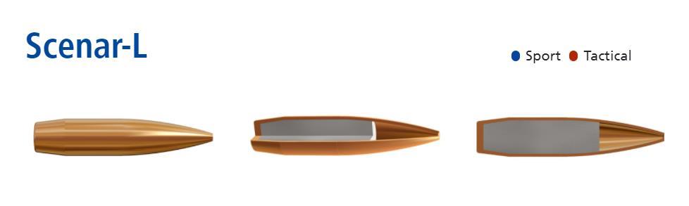 RAP4PL7401 #1. P 7mm (284) 180Gr Lapua Scenar-L OTM 100's