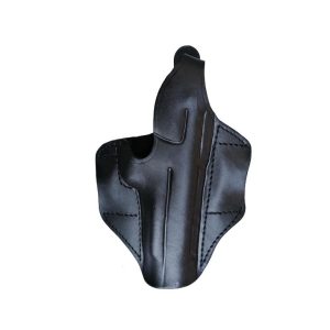 ELP104HR38-2RHBL #1. El Paso High Rider Leather Holster 38 SPL 2" RH Black
