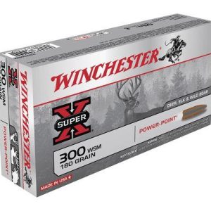 NYAW-X300WSM #1. Ammo 300 WSM 180Gr Winchester Powerpoint 20's