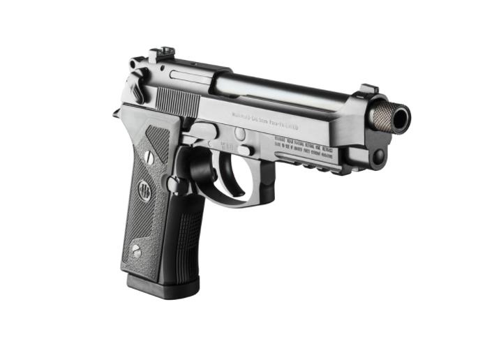 NORA5M81147534111 #1. Beretta M9A3 ATS 9mm Par (3x17 Rd) Grey Pistol Superluminova Sights