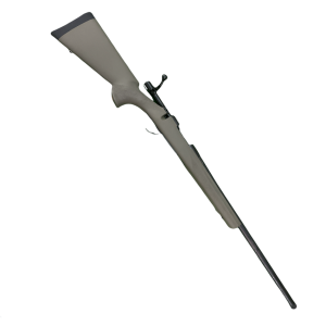 3a. Howa M1500 B/A 223 Rem Blue HB 24" Trd/Cap + Hogue Green S/A HB Stock