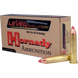 ISS82747 #1. Ammo 45-70 Govt 325Gr Hornady FTX LVR 20's