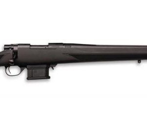 AOFHWB-60004+HTI00073 #1. Howa M1500 223 Rem B/A Blue Mini Action 20" Thread Cap Black Mini Stock