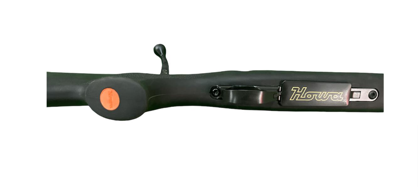 AOFHWB-43103+SLJ00073 #3. Howa Bolt Action 308 Win Blue Heavy Barrel 24" + Hogue Black Short Action Heavy Barrel Stock