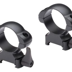 AOFNSMQR30WM #1. Nikko Stirling 30mm Medium Steel Rifle Ring Mount QUICK-RELEASE