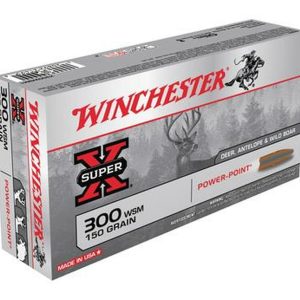 NYAW-X300WSM1 #1. Ammo 300 WSM 150Gr Winchester Powerpoint 20's