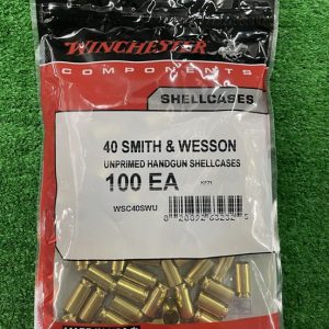 NYRW-WSC40SWU #1. B 40 S&W Win Cases 100's