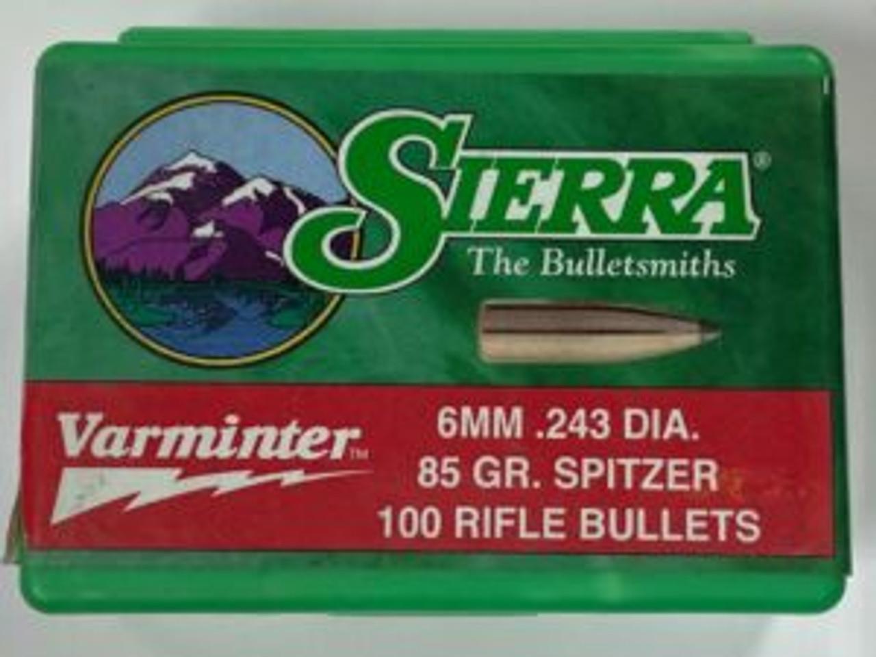 AOFS1530 #1. P 6mm Cal Sierra 85Gr HPBT 100's
