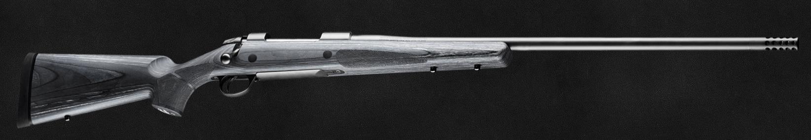 NORSAY44WM12M #1. Sako 85 Long Range 338 Lapua Magnum Laminated Stock Black Steel 16x1 Thread