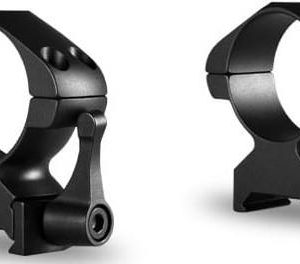 SGSRH23017 #1. Hawke Precision Steel QR Ring Mounts 30mm High Weaver