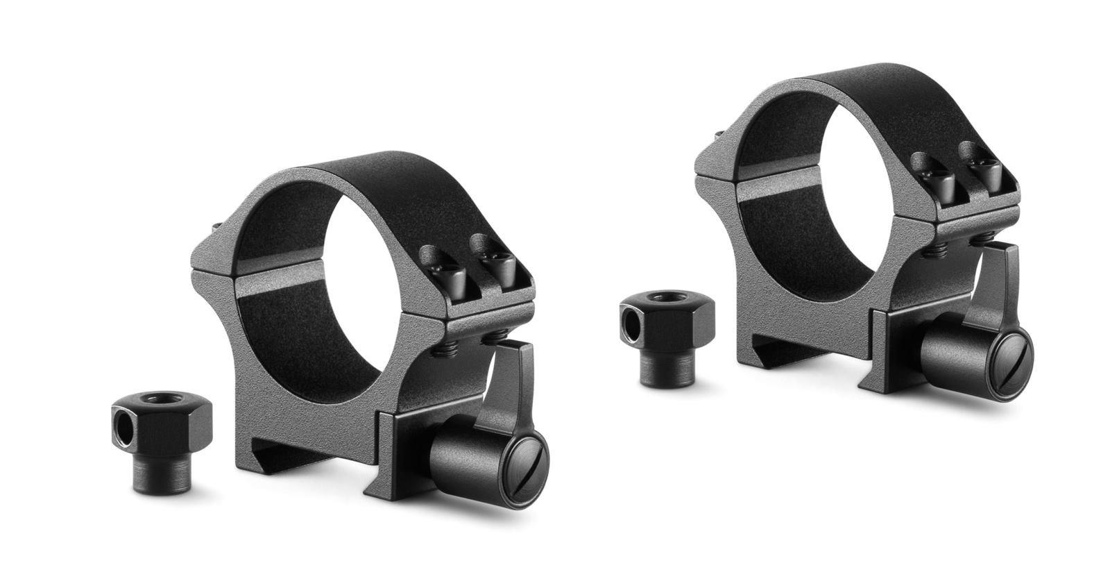 SGSRH23105 #1. Hawke Pro Steel Ring Mounts 30mm Low LVR