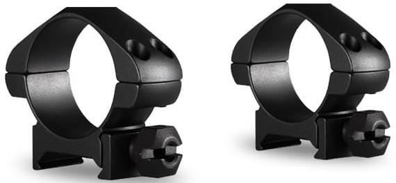 SGSRH23005 #1. Hawke Precision Steel Ring Weaver Mounts 30mm Low