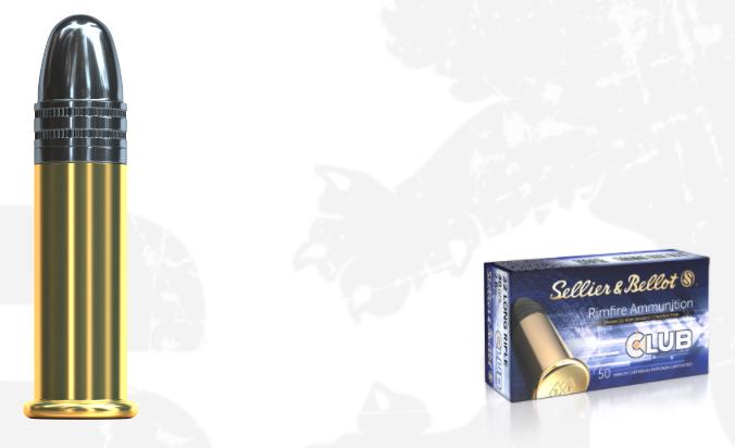 HJD22C #1. Ammo 22 LR 40Gr S&B Club 50's