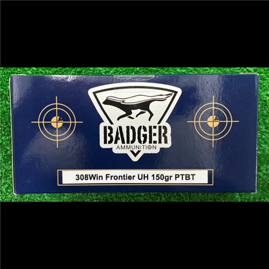 bad308win150fsuh. Ammo 308 Win 150gr Frontier Spartan Ultimate Hunter PTBT Monolithic 20's