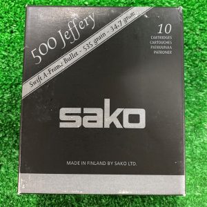 norc682487dsb50. Ammo 500 Jeffery 535Gr Sako SP Twinhead II Swift A-Frame 10's