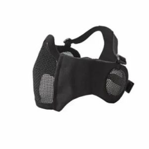 RNDBBG1218 #1. ASG 19216 Mesh Mask Ear Protect Metal Lower Half BLK
