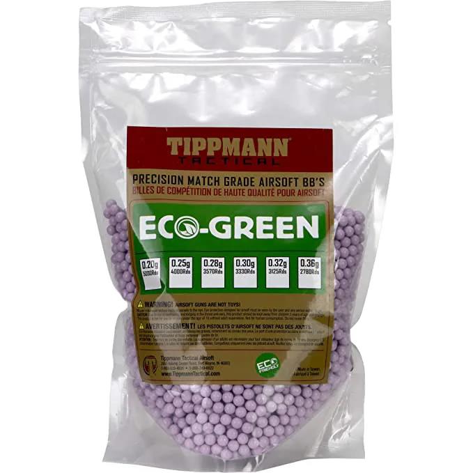 RNDPEA0896 #1. Tippmann 6mm ECO BB 0.28G 1KG Bag 3570 BB'S Light Purple